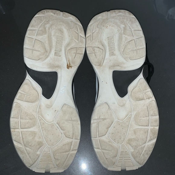 Puma THUNDER RIVE DROITE Sneakers Women's 7 Gray Purple & Black - Picture 4 of 5